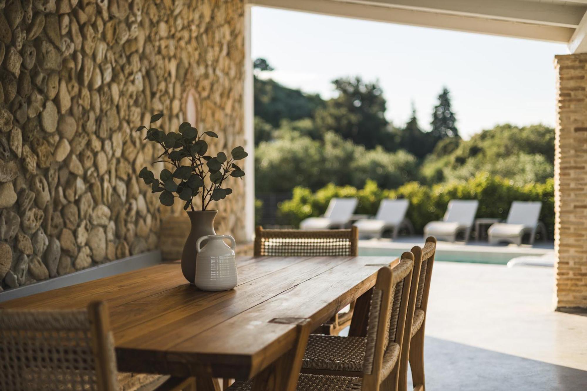 Binios Villa - Private Pool, Walking Distance From The Beach Vasilikí 外观 照片